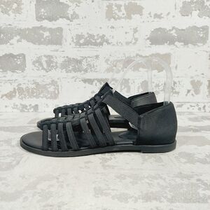 New Eileen Fisher Rato Stretch Slip-On Fisherman Sandals X226